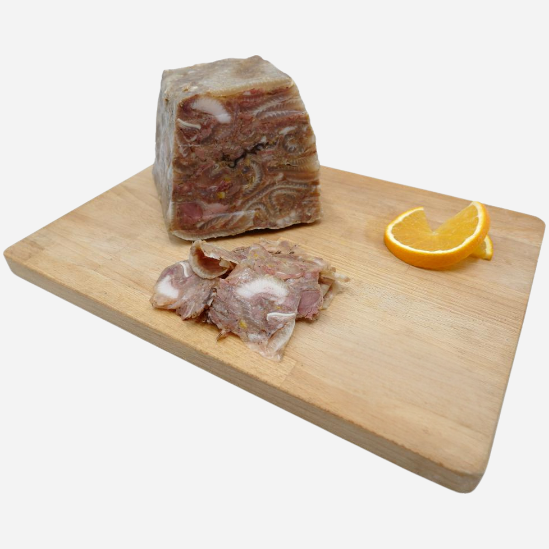 Coppa di Testa di Suino (Pork less-used parts)