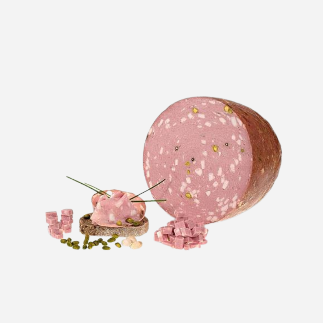 Mortadella with Pistacchio and Almonds